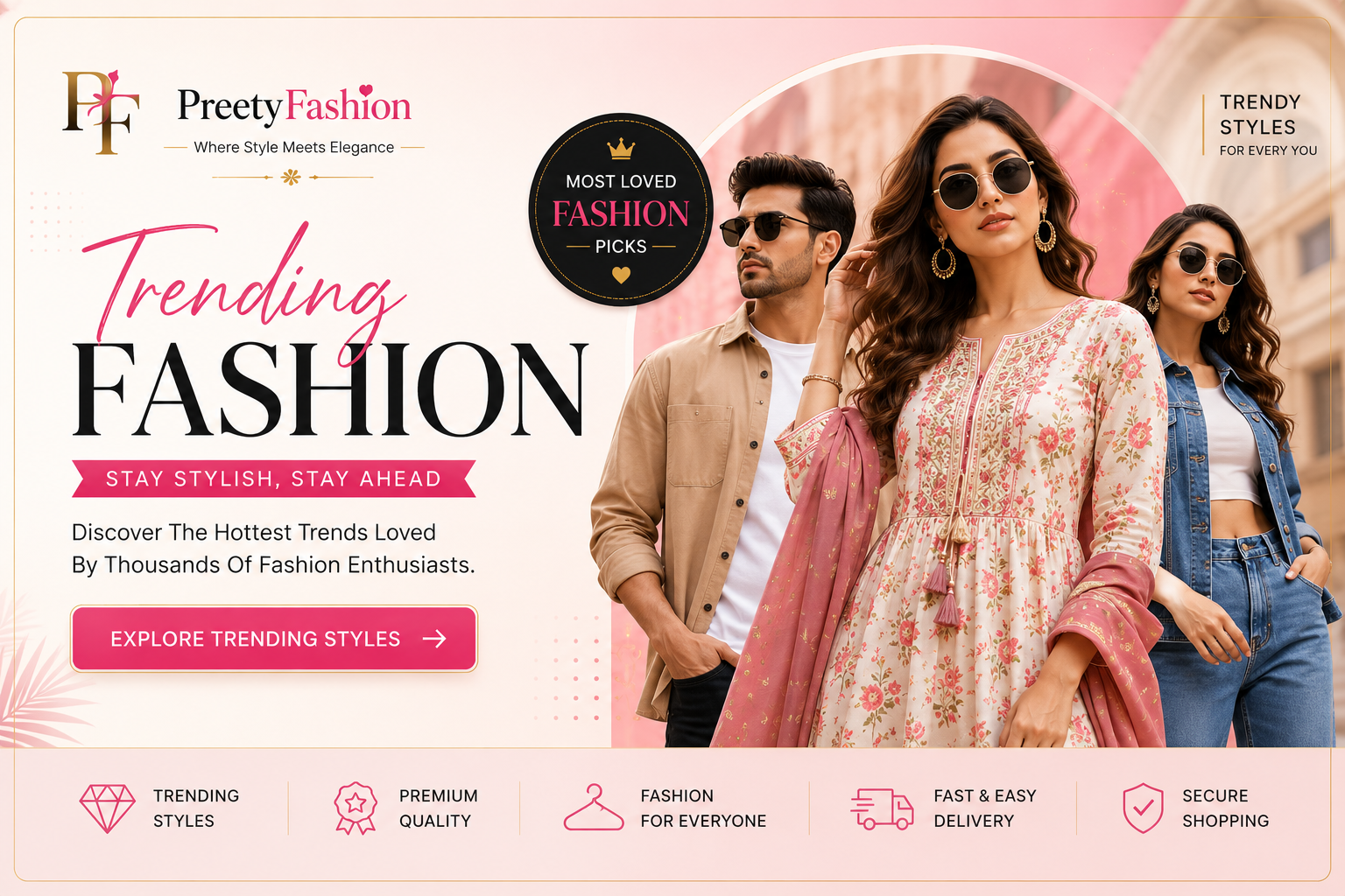 PreetyFashion Trending Collections