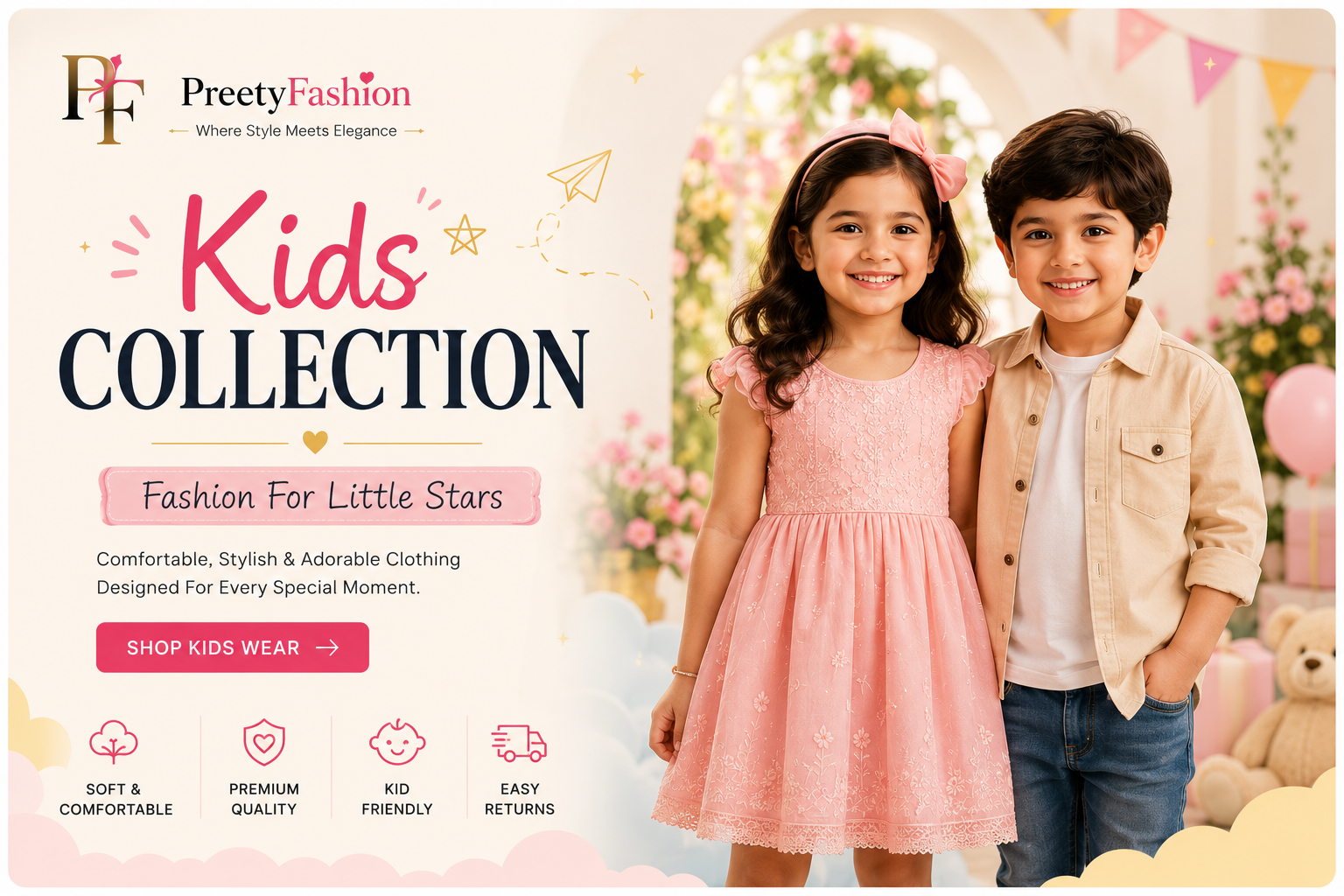 Kids Sale Banner