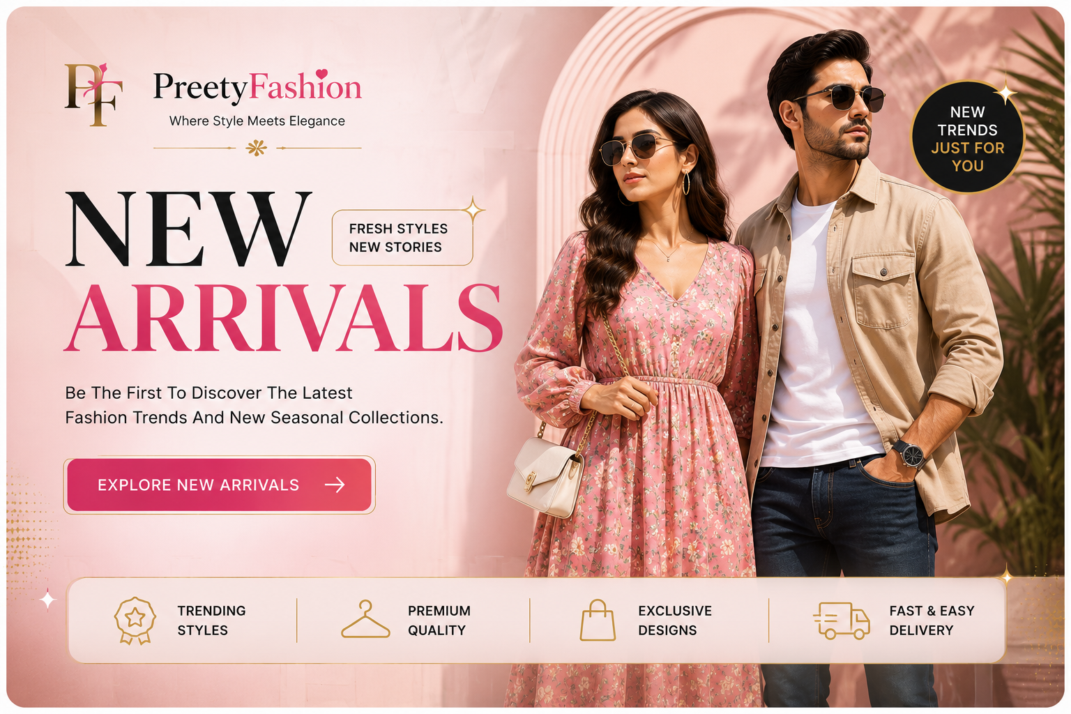 PreetyFashion New Arrivals