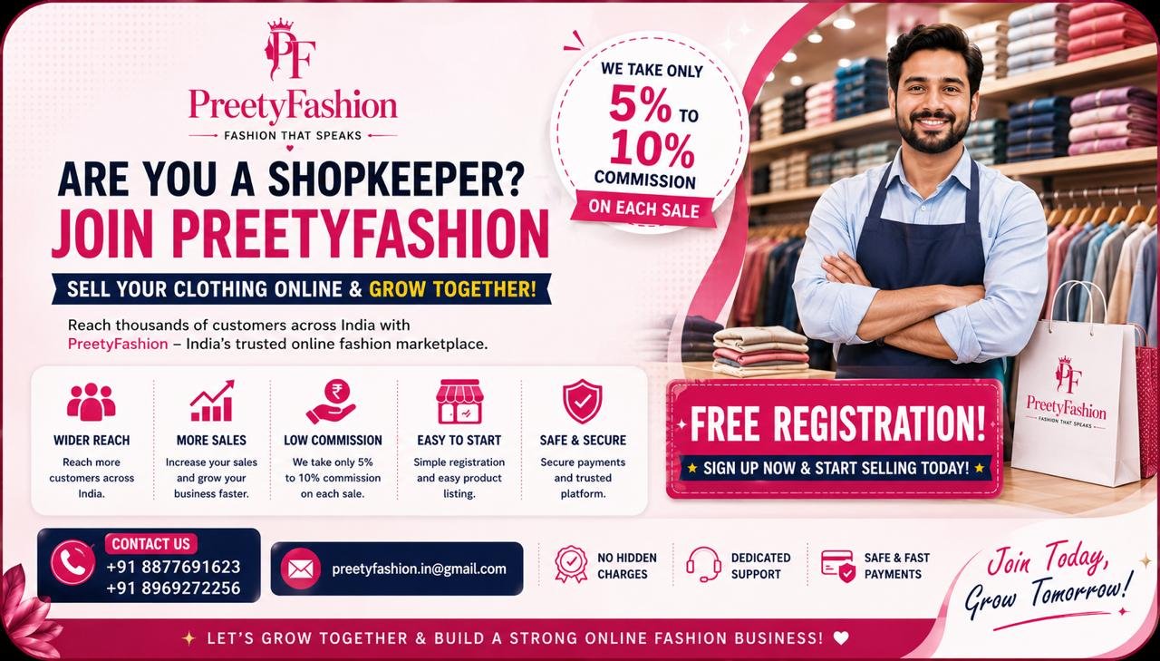 Home PreetyFashion Vendor Registration